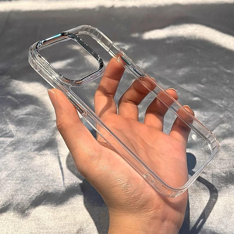 Transparent phone case for iPhone 11 12 13 iPhone 13 14 15 Pro 15 16 Pro Max Samsung A15 A16 A25 A26 A55 A56 S25 S24 S22 S23 Ultra S25 Edge
