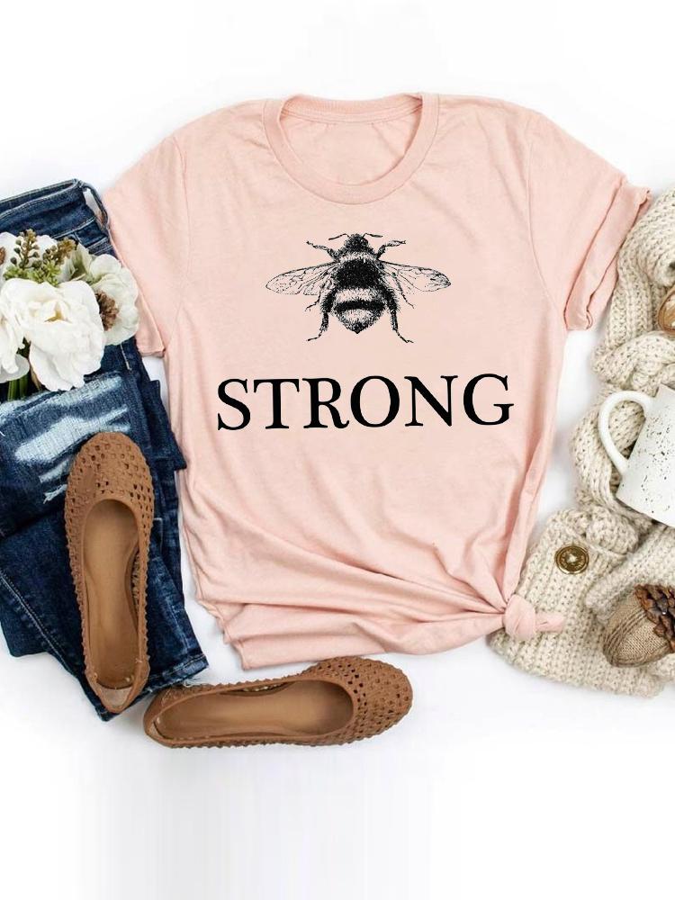 Short Sleeve Moon Vintage Lovely Style Fashion Summer Women Print T Shirt Female Casual Top Tshirts Cartoon Graphic Tee T-Shirt