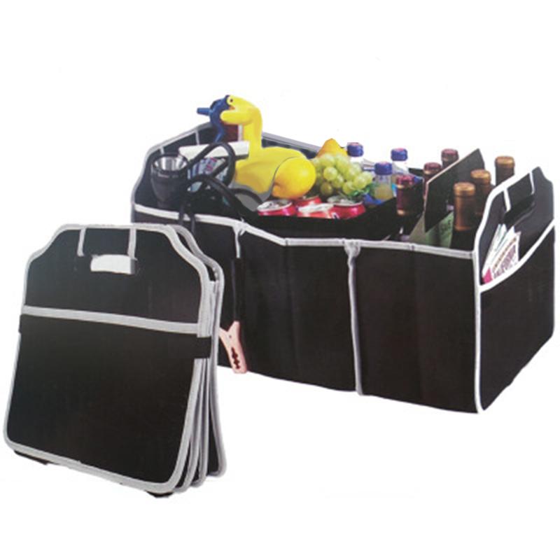 Folding Car Trunk Organizer Storage Bag Non-Woven Fabrics Stowing Tidying Bag Organizer Storage Box Container Car