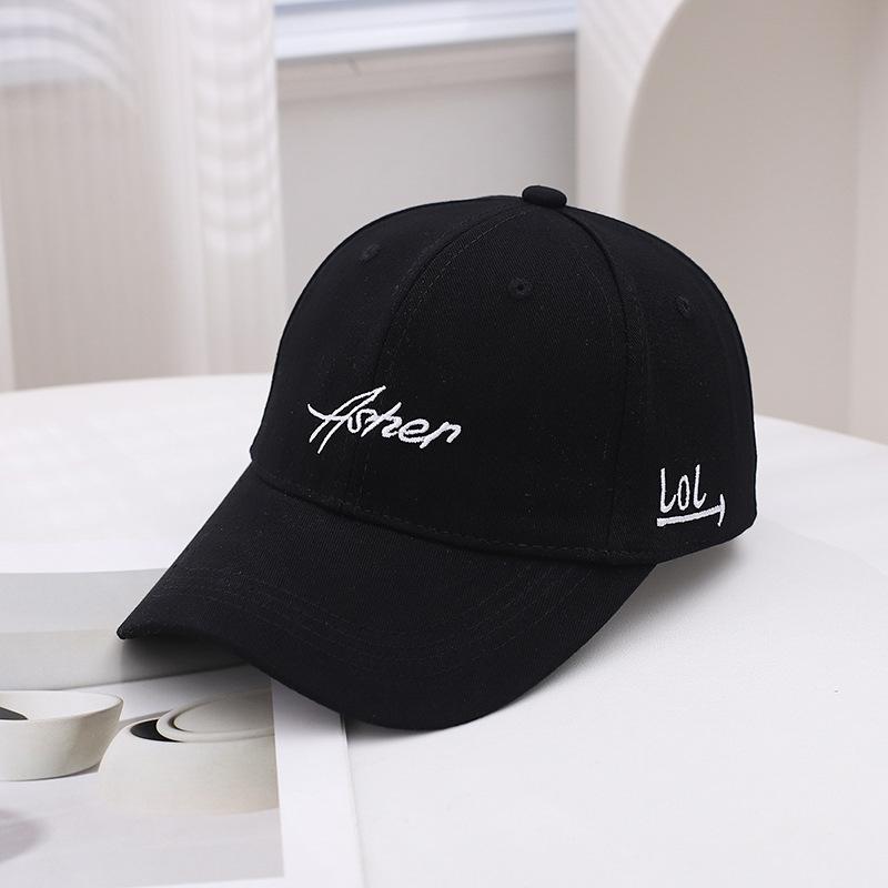 Summer Hat Men'S Embroidered Visor Outdoor Hat Travel Sun Protection Women'S Cap Fashion Versatile Baseball Cap