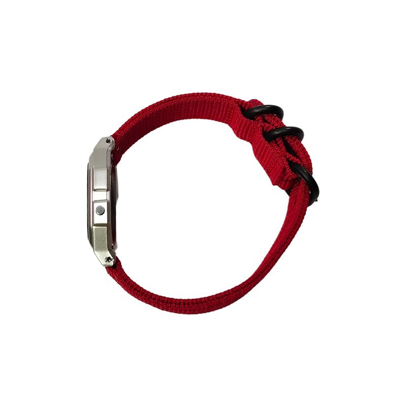 CASIO Customized watch modified series silver resin case life waterproof F-91WM-7A modified-lava icing F-91WM-7A(Watch5-GaiZhuang-RongYanTangShuang)