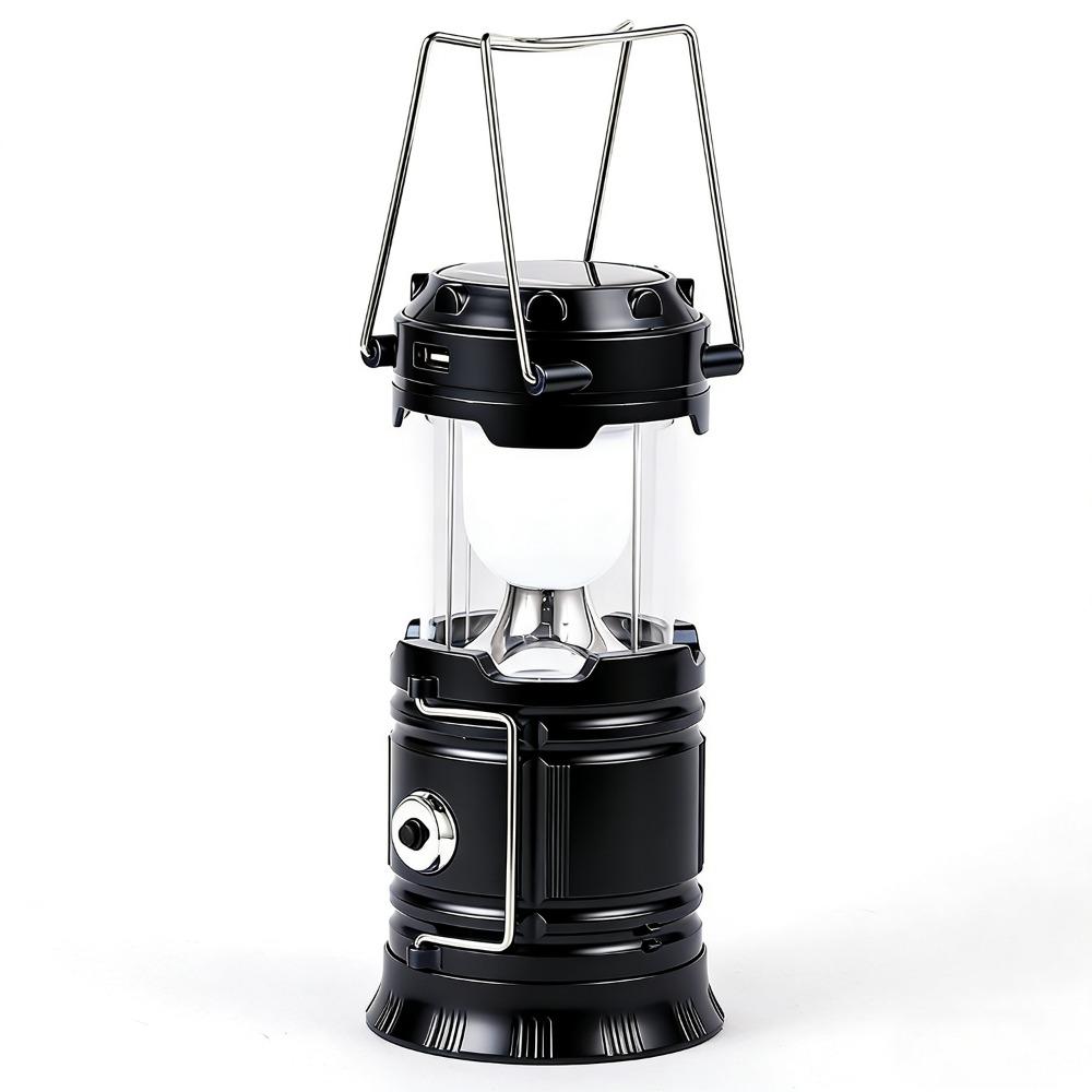 Waterproof Tent Lamp Powerful LED USB Rechargeable Emergency Light Stretch Hang Solar Powered LED Lantern Emergency