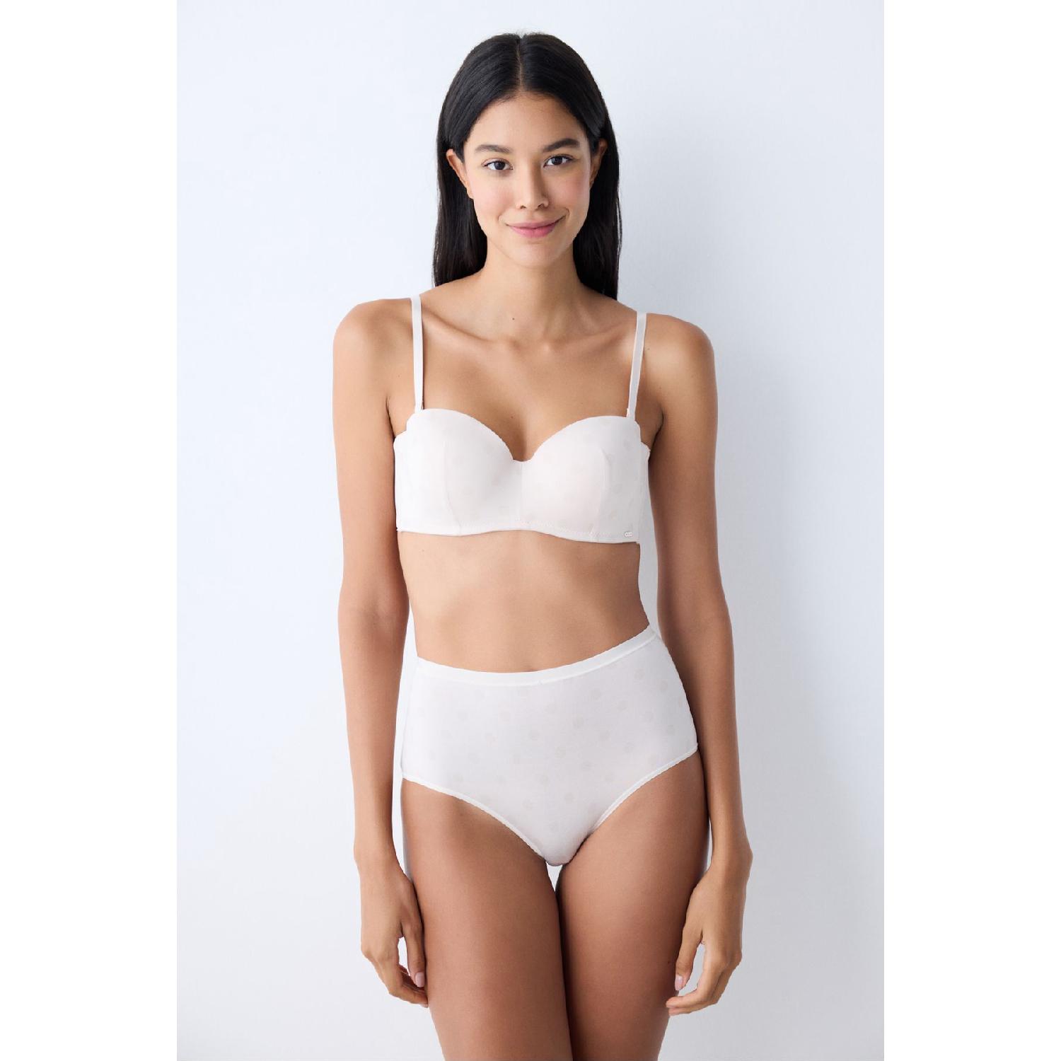 

Lotus Essentials Light Beige Bra 75B рожевий