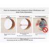 200 Degree Wide Angles Door Viewers Security Door Eye Viewer Peephole Door Hardware for Better Home Security Enduring