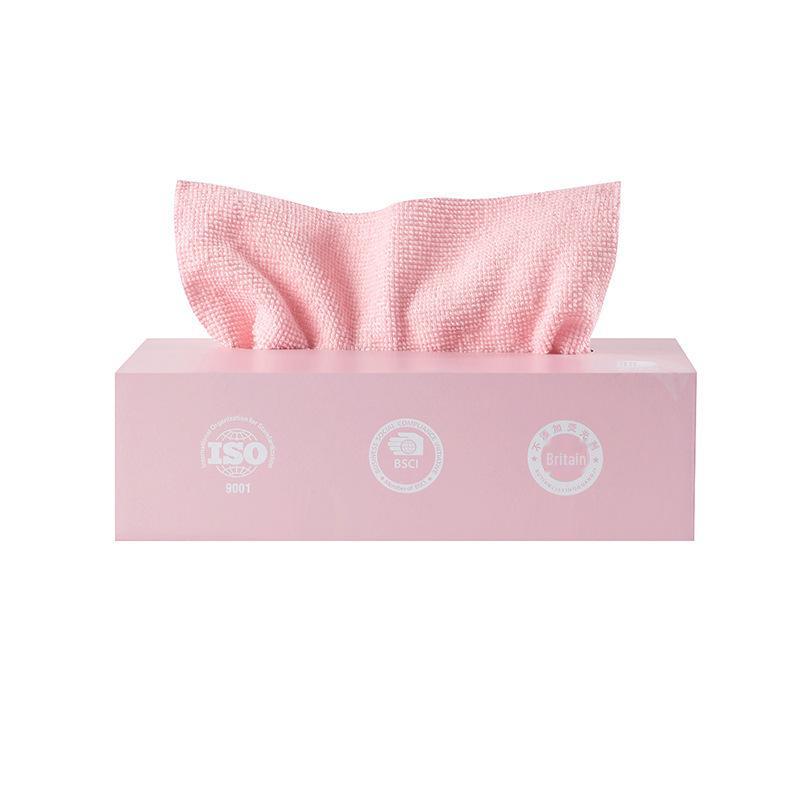 

Одноразовые безворсовые впитывающие кухонные тряпки для мытья посуды 20x20 cm [Boxed]