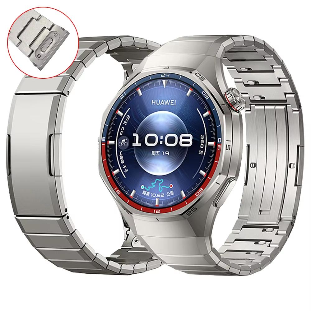 Titanové řemínky pro Huawei Watch GT6 Pro Řemínek Bez mezer Náramek Correa Pro Huawei Watch GT6 Pro chytré hodinky Příslušenství 3