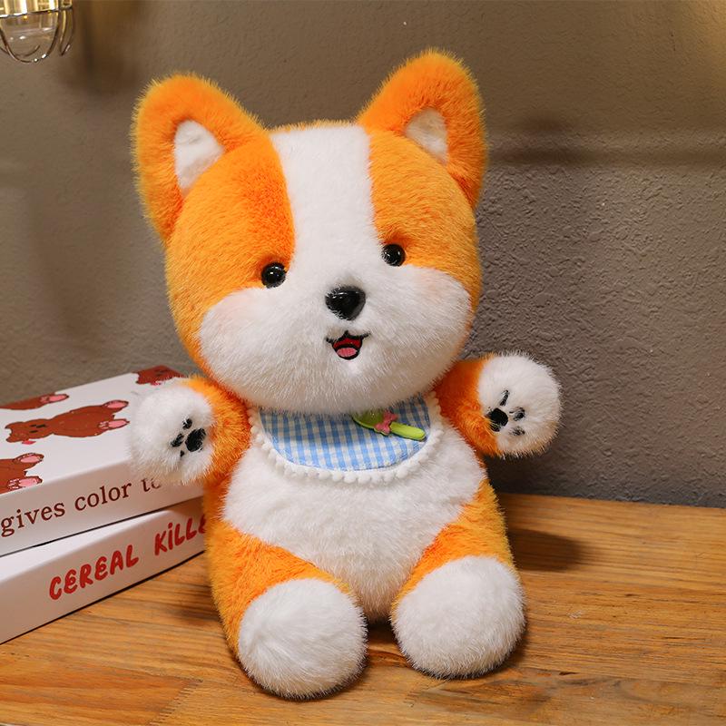 

Милый шарф-плюшевая игрушка корги - мультяшная подушка-собака для детей 40cm (0.4kg)