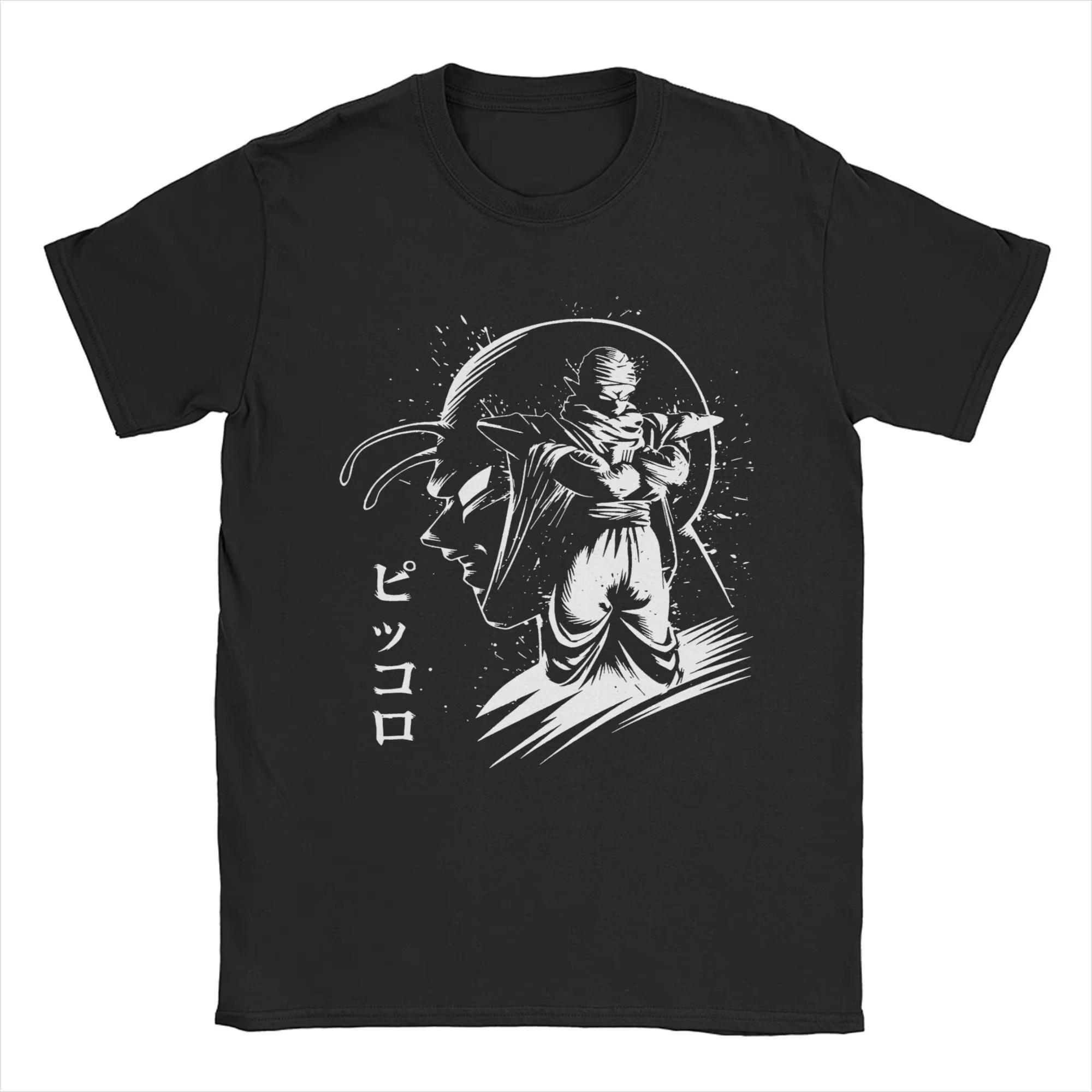 

2026 New Summer Dragon Ball 40th Anniversary Piccolo Anime Printed T-shirt Extra Size Casual Streetwear Unisex Y2k Ins 4XL