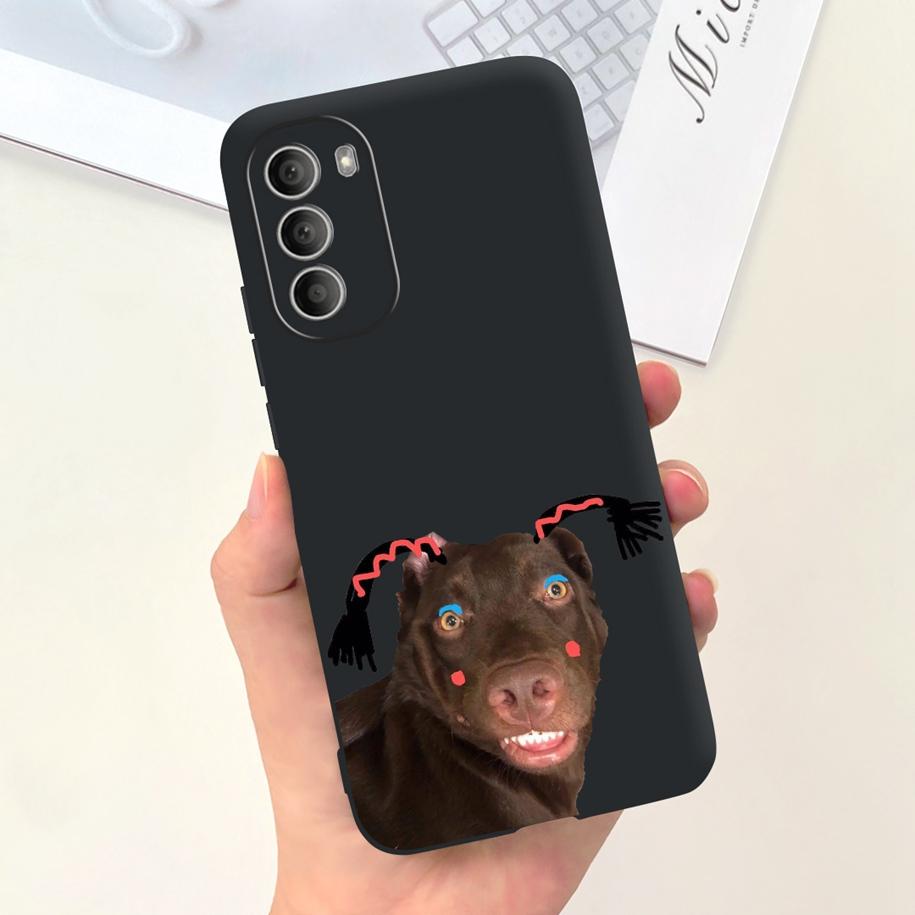 For Motorola Moto G51 G71 5G Case XT2171-2 XT2171-1 XT2169-1 Shockproof Cover Cute Rabbit Flower Phone Cases For Moto G31 Bumper