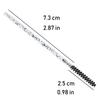 50pcs Disposable Skinny Mascara Wands Mini Crystal Eyelash Brushes Micro Brush Lash Extension Supplies Mini Lash Brush eyelashes