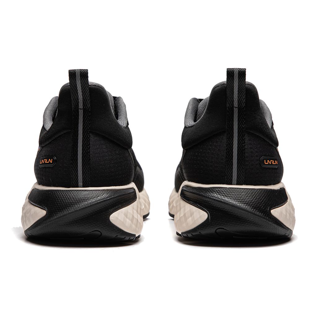 Li Ning Zhu Yun Shock Absorbing Non-Slip Wear-Resistant Lightweight Rebound Low-Top Running Shoes Men sneaker Black ARSU011-3