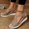 Woman Sandals Wedges Platform Sandals Summer New Open Toe Sandals for Women Outdoor Leisure Beach Sandal Sandalias Mujer