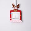 Cute Light Switch Decals Elk Snowman Santa Claus Christmas Wall Decals  Home Office Decor