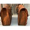 Leather Pouch Panniers Saddle 3 2+1 Bags 3 Motorcycle Saddlebags 3 Side Pouch