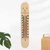 Wandbehangendes Holzscheit-Thermometer Temperaturbereich -40-50 -40-122 Grad Fahrenheit Innen Außen Haus Gewächshaus Kühlschrank Lagerhaus