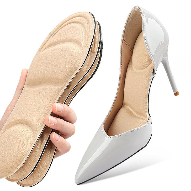 4D Comfort Arch Sponge Insoles: Breathable, Sweat-Absorbing, Anti-Abrasion Foam Pads