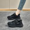 Beliebte Sportschuhe Plateausohle vielseitig dünne Laufnetzschuhe Damen Frühjahr 2025 neue Mesh atmungsaktive Dad-Schuhe