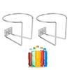 2Pcs Boat Cup Holder Multifunctional   Stainless Steel Drink Holder for Boat Yacht Truck Car Apartment RV
