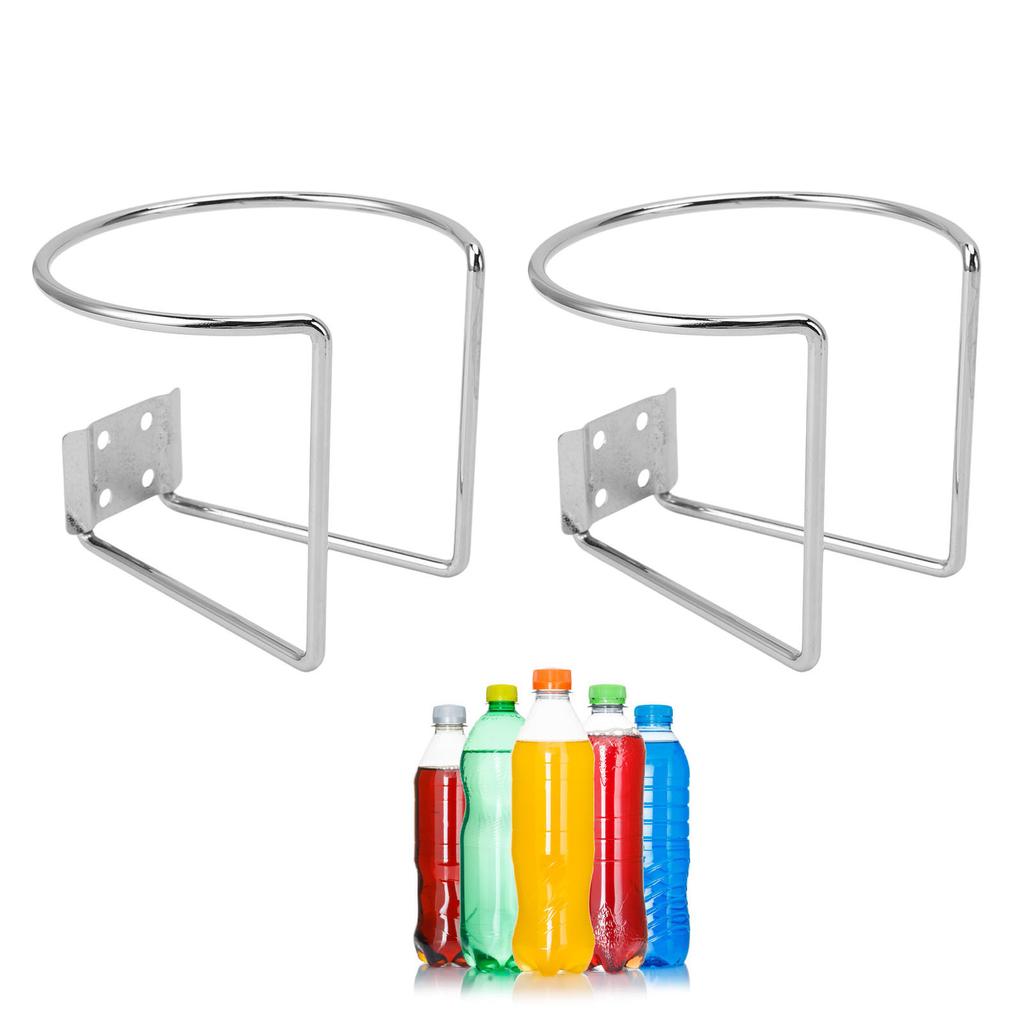 2Pcs Boat Cup Holder Multifunctional   Stainless Steel Drink Holder for Boat Yacht Truck Car Apartment RV