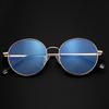Round Blue Light Glasses Men Trendy Vintage Titanium Frame Women's Eyepieces Decorative Glasses Man Style Accessories for Women