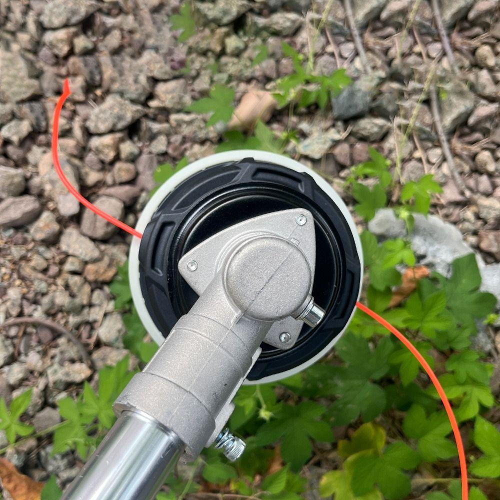 Steel Wire Nylon Weeding Head Nylon Material Brush Cutter Parts Grass Trimmer Head  Lawn Trimming