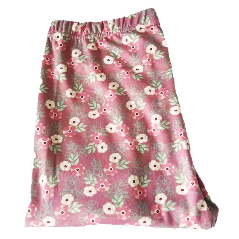 Thermal Fleece High-Waist Warm Pants for Women - Elastic Autumn Inner Layer for Middle-Aged & Elderly