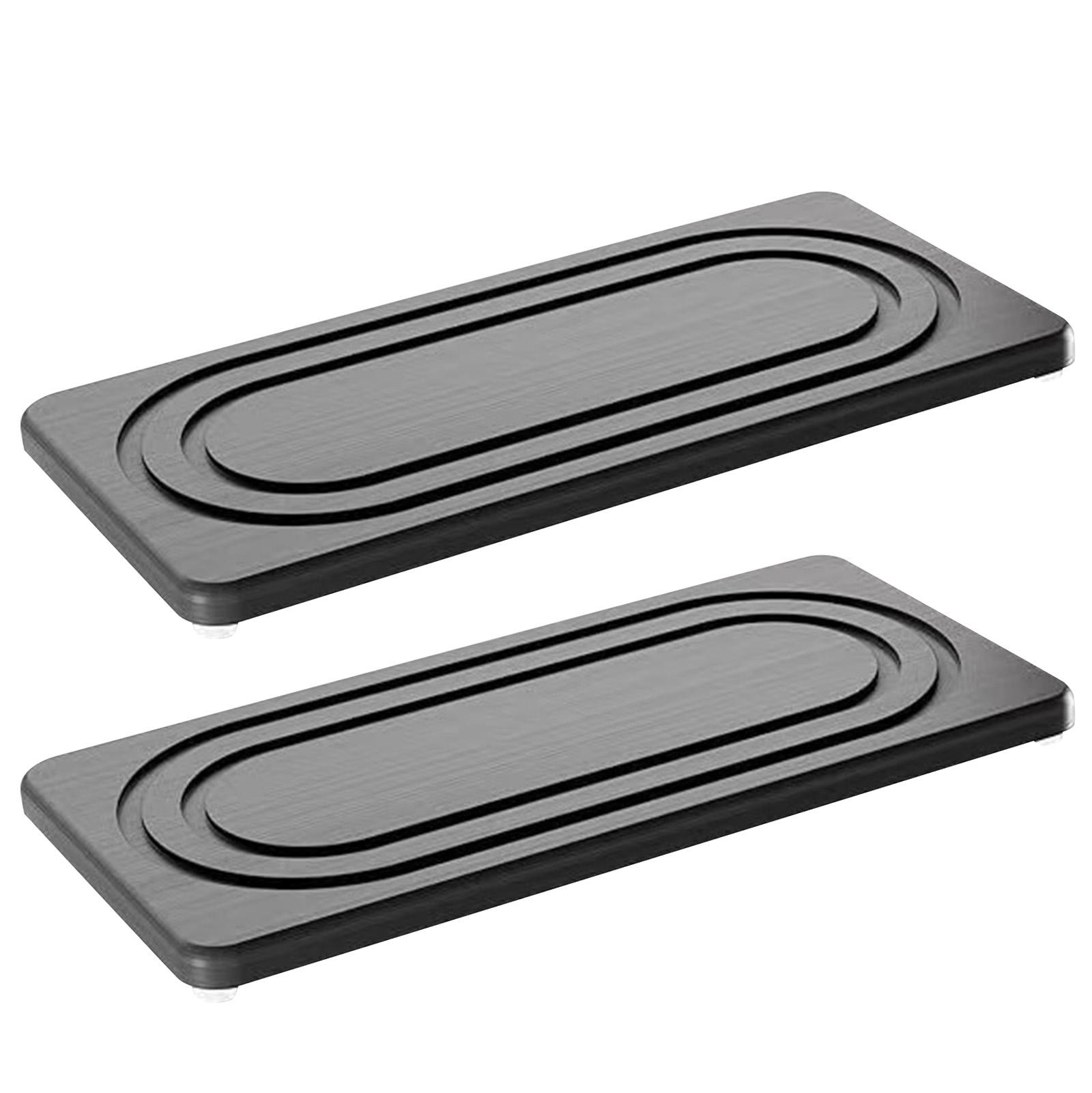 

Diatomaceous Earth Absorbent Floor Mat — Quick-Drying, Non- Bathroom Foot Mat. An Household Accessory For Bathroom Doorways, Featuring Powerful Wa One Size