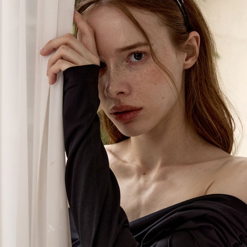 

Заколка для волос Ssecondo Two way jewel point, Maelle_2 цвета Black stone