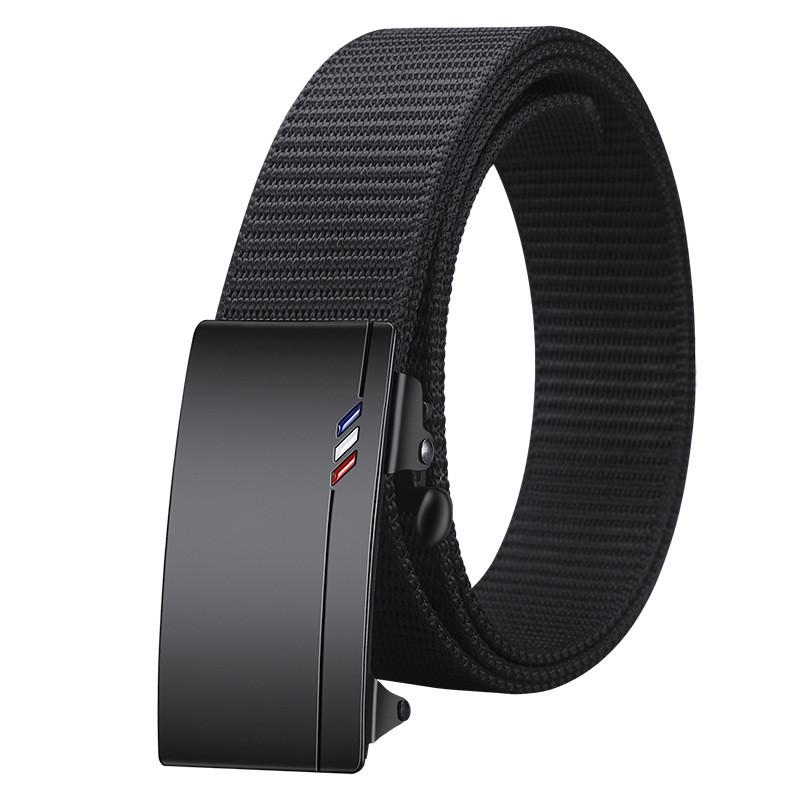 

Canvas Mens Tactical Belt With Automatic Buckle For Outdoor And Casual Use 130cm