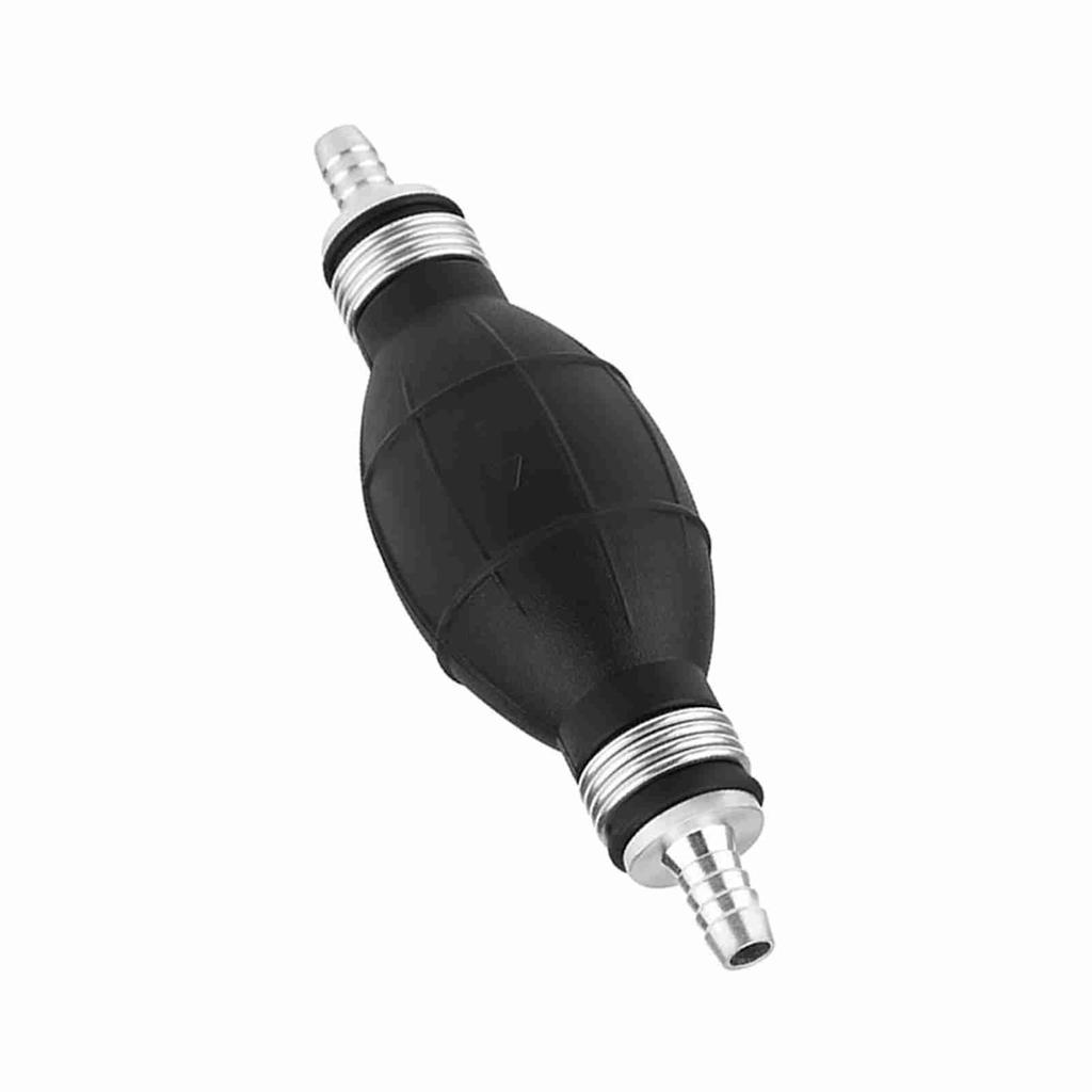 Rubber Fuel Transfer Vacuum Fueling Line Hand Primer Pump Accessory (10mm)