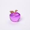Red Crystal Apple Ornament for Christmas Eve - Perfect Gift & Car Decoration