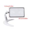 Magnifying Glass Handheld Eye Loupe Magnifiers Rotating Illuminated Magnifying Lens for Senior Reading