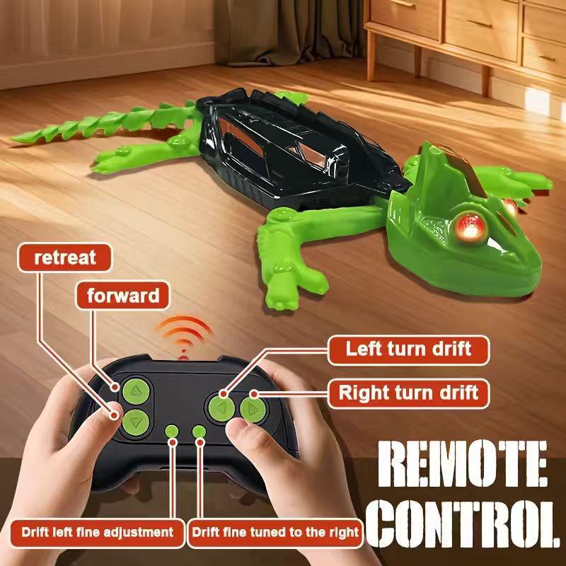 Electric Remote Control Wall-Climbing Chameleon Toy Car for Kids