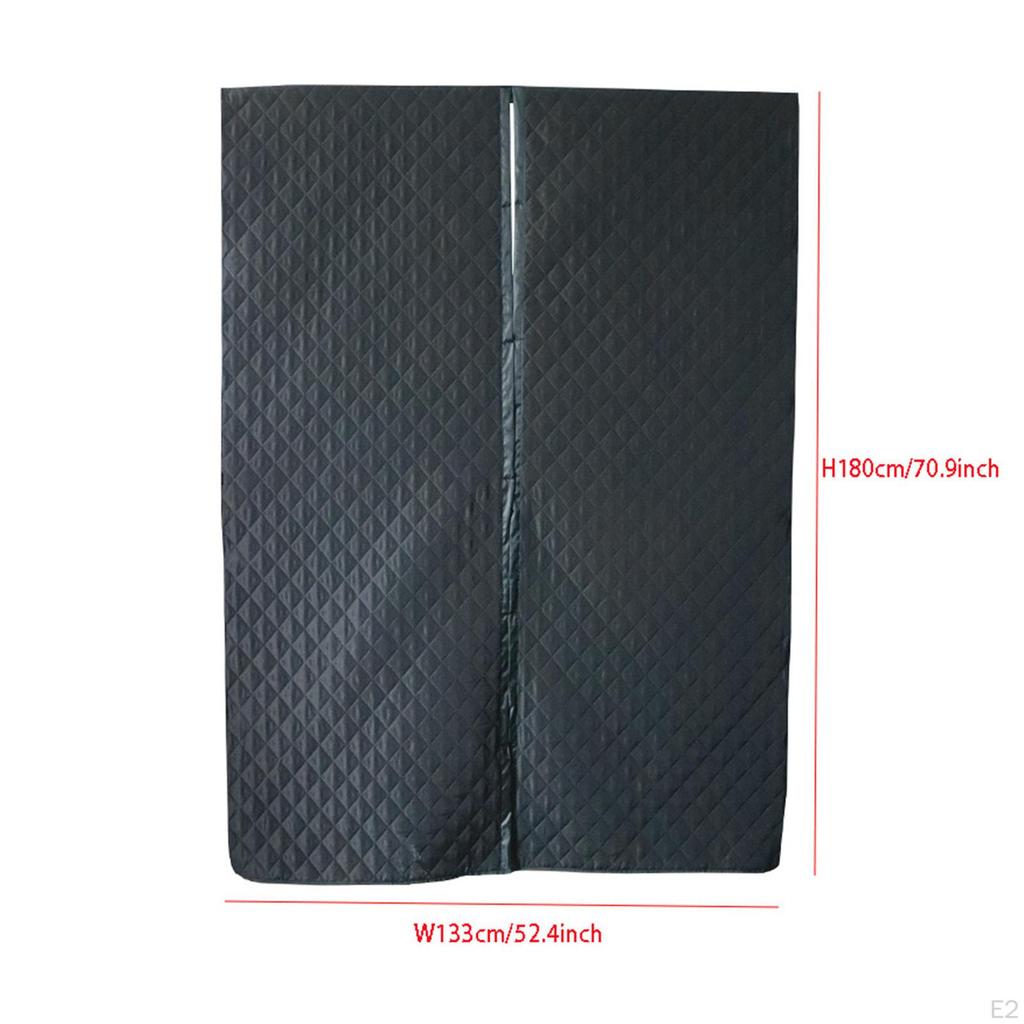 Wohnmobil Wintertürvorhang Isolierung Universal, Leicht zu reinigen, Wasserdichtes Zubehör