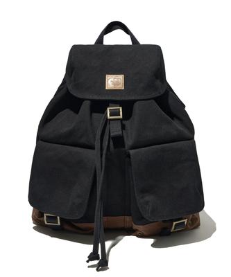 Physical Department Canvas Buckle Backpack_Black