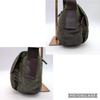 PRADA Tessuto Nylon Shoulder Messenger Bag Crossbody Khaki Dark Green Triangle Logo Plate