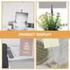 12Pcs Double Ends Alligator Clamps Notes Holder Metal Wire Clips Photo Clip Wall Picture Clips Home Decor Frame Display