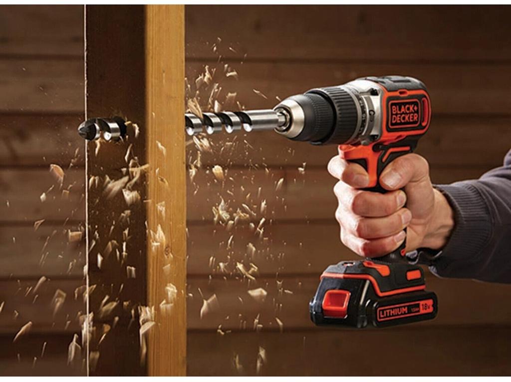 Шуруповёрт ударный аккумуляторный Black & Decker BL188K-QW