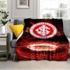 Inter Club Emblem Printed Throws Blanket Soft Flannel Blankets for Couch Bed Gifts for Men Women Picnic Blanket Christmas Gifts