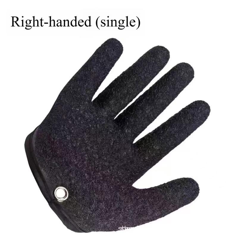 Nonslip Quick Drying Fishing Gloves Enhances With Thick Latex For Safe Fish Handling And Hook Removal