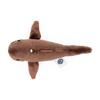 Porte-clés Peluche Mascotte Requin Mégamouth COLORATA - Jouet en Peluche Créature des Profondeurs Réaliste, 13 cm de Large, Polyester, Rayonne, Polyéthylène, Résine ABS,