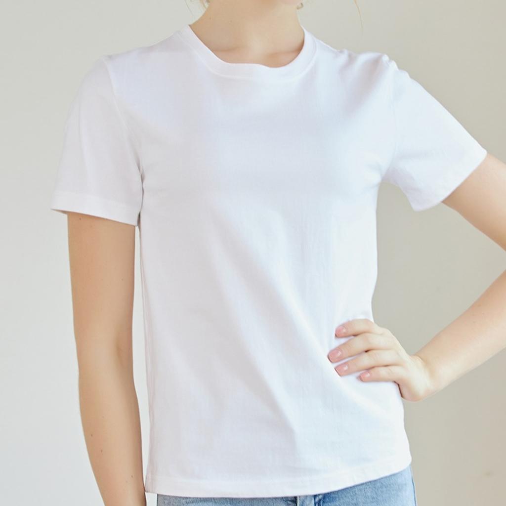 GMXIA Damenmode Lässig Sommer Frühling Einfarbig Druck Kurzarm O-Ausschnitt T-Shirts und Oberteile