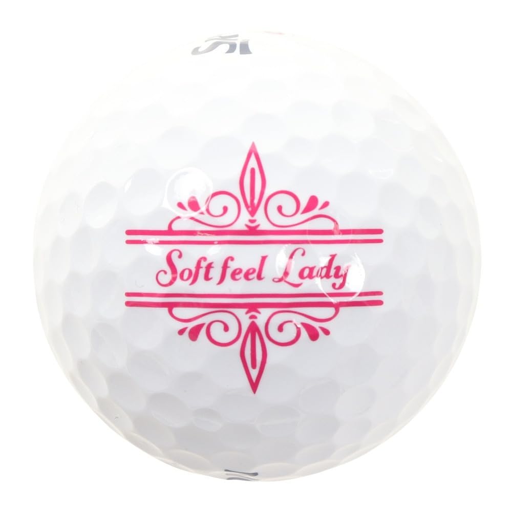 DUNLOP Golf Ball SRIXON SOFT FEEL LADY 2021 Model 1 Dozen White SNSFL5WH (12 Pieces)