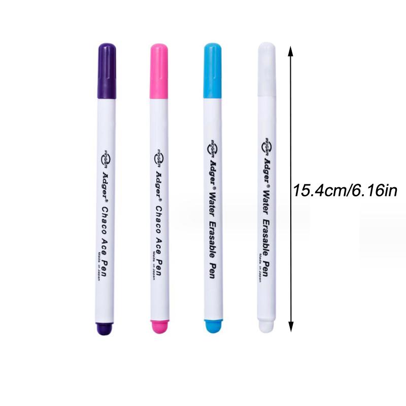 Erasable Fabric Marker Marker Pen Cross-stitch Sewing Tools Can Be Used with Water-soluble Ink Pens for Embroidery