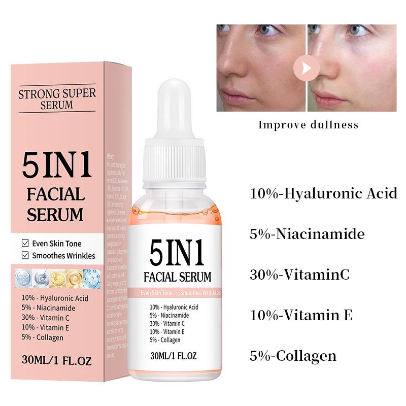 Niacinamid-Serum Hyaluronsäure-Essenz Feuchtigkeitsspendend Anti-Falten Straffende Hautpflegeprodukte