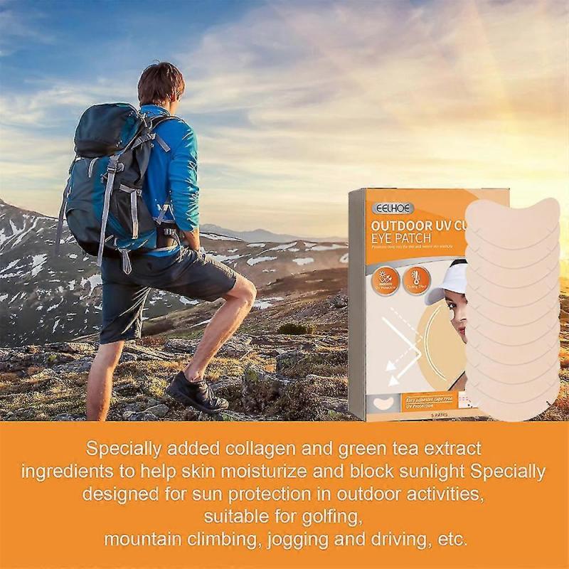 15 Pairs  Outdoor Protective Eye Patch Protect  Eye Care Sticker Relieve Fatigue Myopic Massage Plaster 