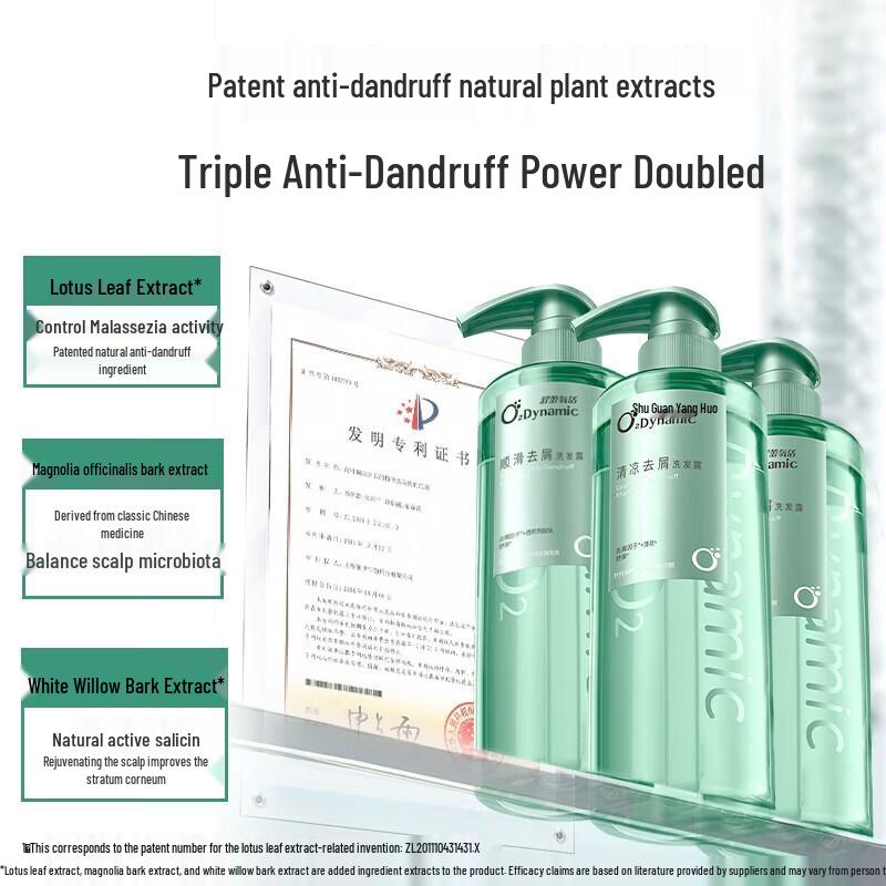 Sleek O₂ Dynamic Oil Control Anti-Dandruff Shampoo