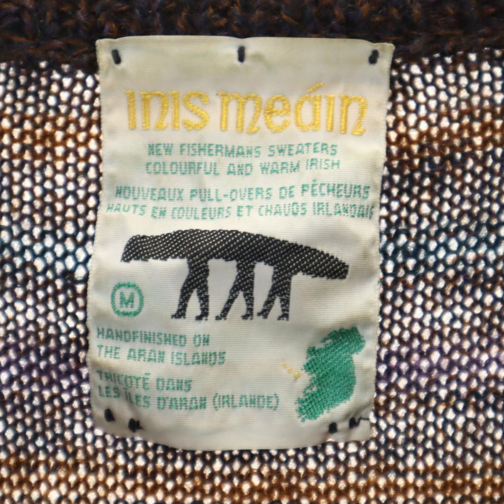 mis meain 90s Made in Ireland Old Overall handle Long sleeve sweater knit Men's Used
