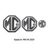 Car Front Badge Decoration Steering Wheel Sticker Rear Trunk Logo For MG Cyberster MG3 MG5 MG7 MG6 ZS ES5 ONE HS MG4 EV Cyber X VV222