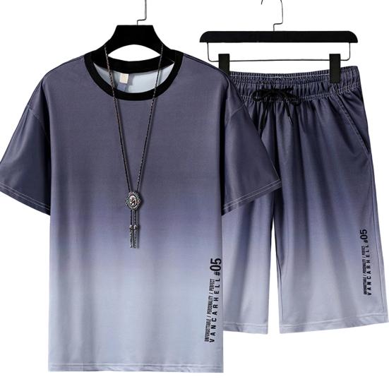 T-shirt Shorts Cotone Bambino Set Estate Per Ragazzi 2 Pezzi - T-shirt E Pantaloncini Mimetico Esercito, Cotone, Taglio Regular Set 2 Pezzi Camo - Foto 7